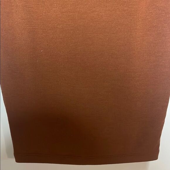 Elegant Brown casual pencil skirt - Picture 7 of 7